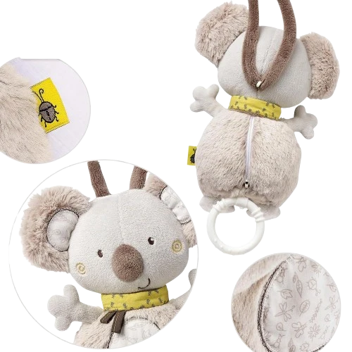 FEHN Australia pluszowa zawieszka z pozytywką Mozart "Kołysanka" KOALA 20 cm