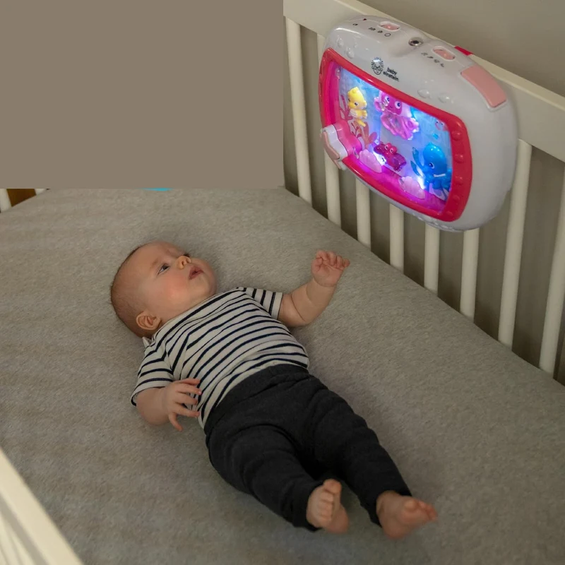 BABY EINSTEIN Morskie Sny pozytywka ze światłami + pilot 22 x 29 cm