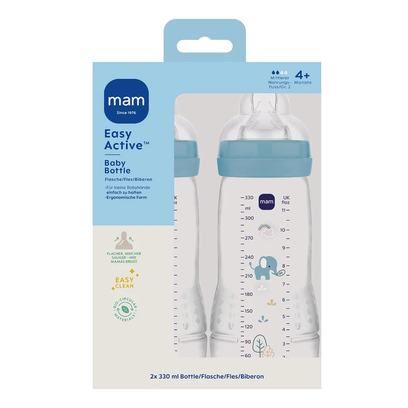 MAM Easy Active butelka 4+ mies