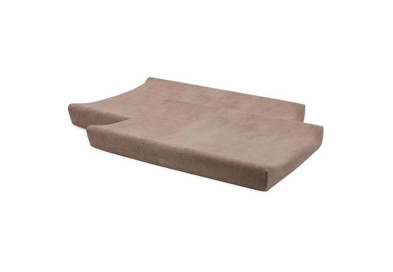 Jollein pokrowce frotte na przewijak Milky Coffee x2 50x70cm