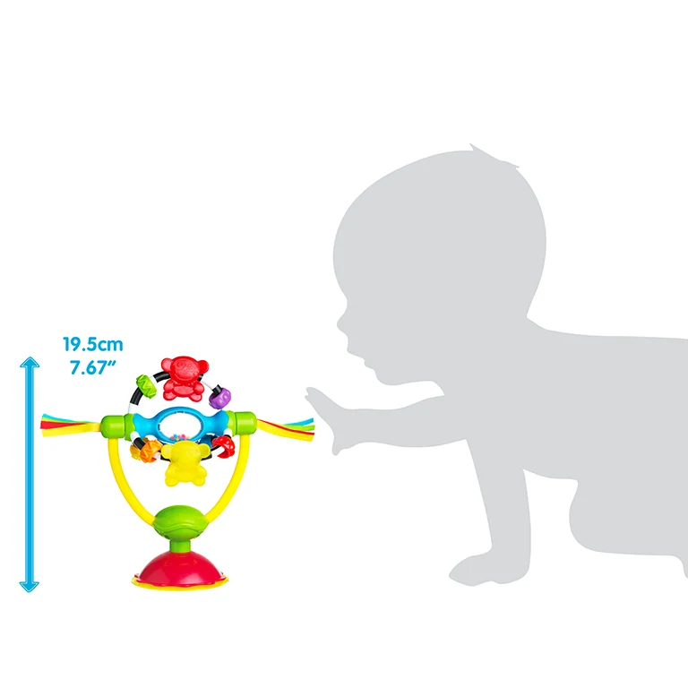 Playgro Drehrassel mit Saugfuß