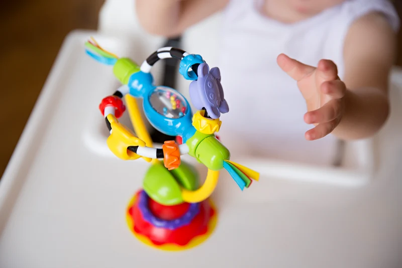 Playgro Drehrassel mit Saugfuß