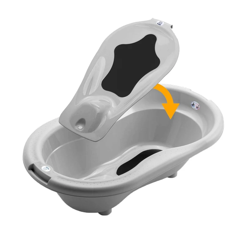 Rotho Top & Top Xtra Bath Seat (Silver Grey)