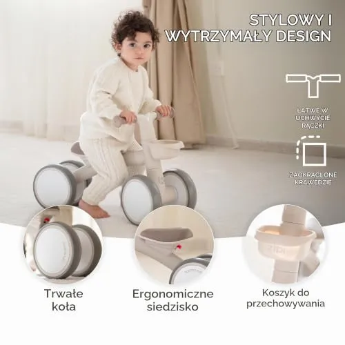 KikkaBoo ZIPI rowerek biegowy dla dzieci 1-3l