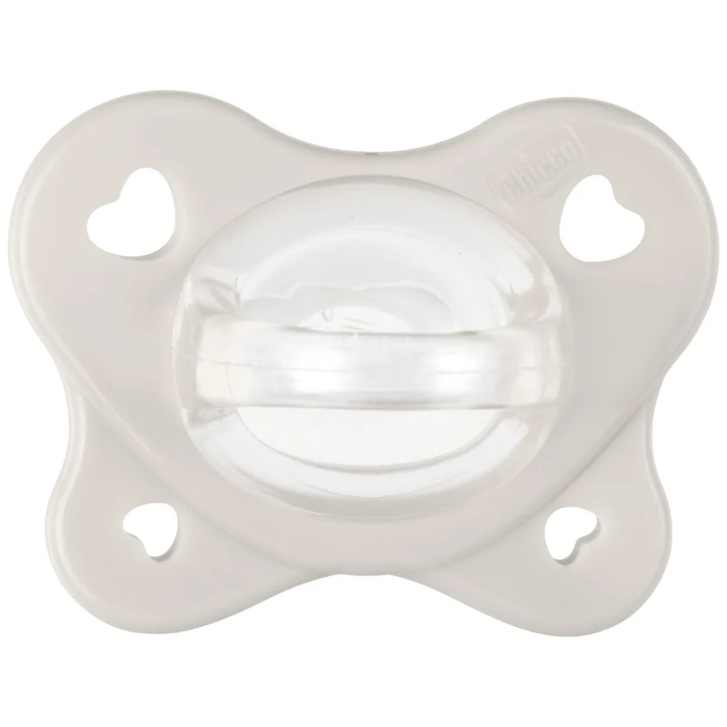 Chicco Dual Soft smoczek silikonowy 2-6m