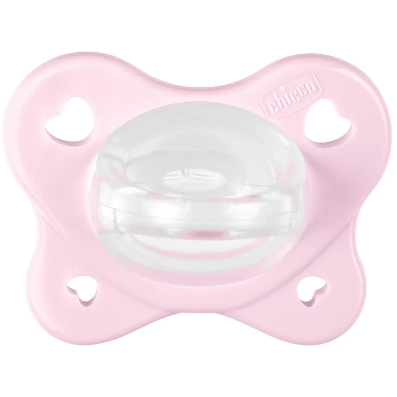 Chicco Dual Soft smoczek silikonowy 2-6m