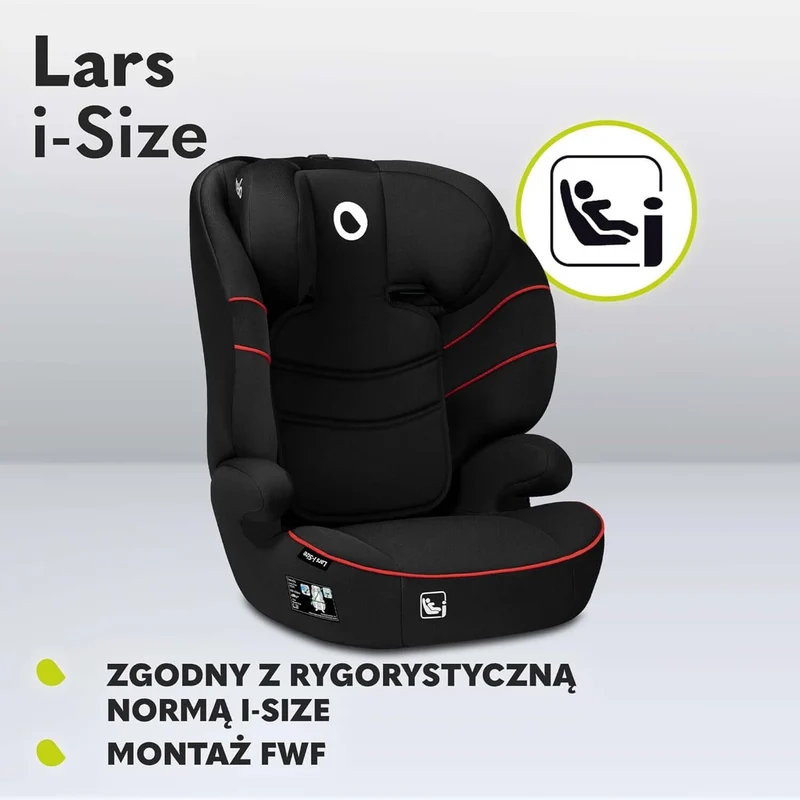 LIONELO Lars i-Size fotelik samochodowy gr.2 i 3