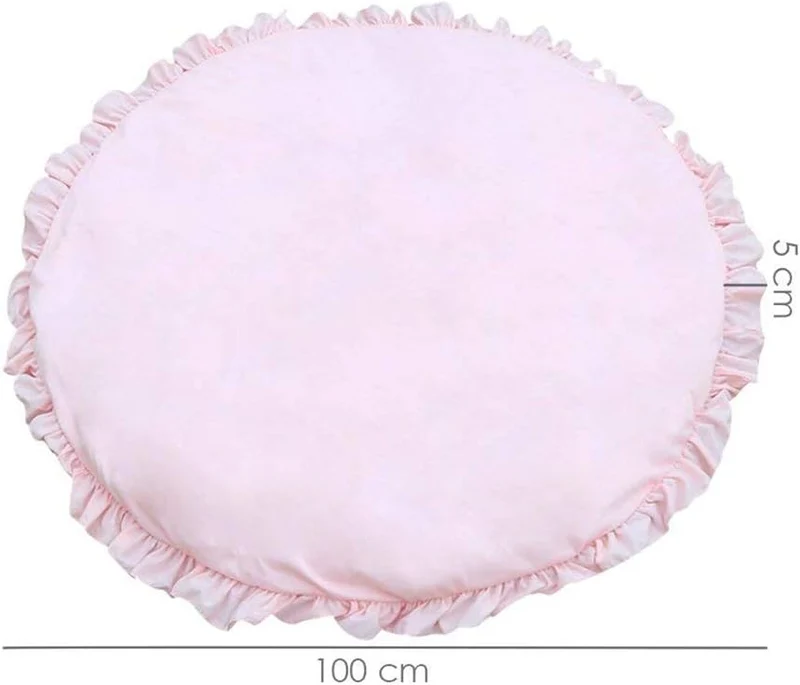 OLDPAPA mata do zabawy dywanik z falbanką 100cm
