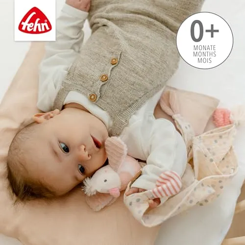 Fehn Bird komforter muślinowa przytulanka 0+