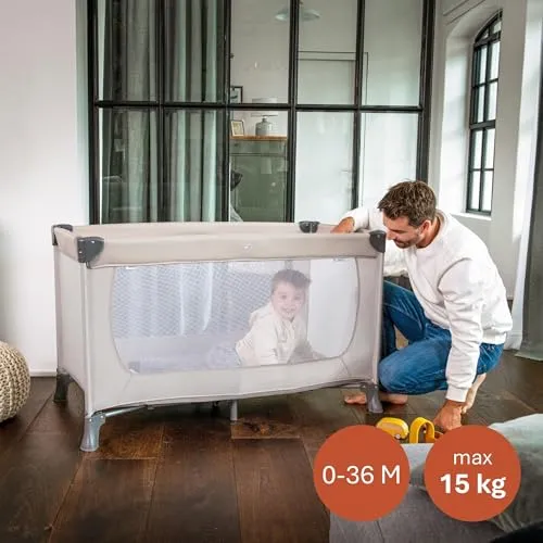 Hauck Dream N Play łóżeczko turystyczne beżowe