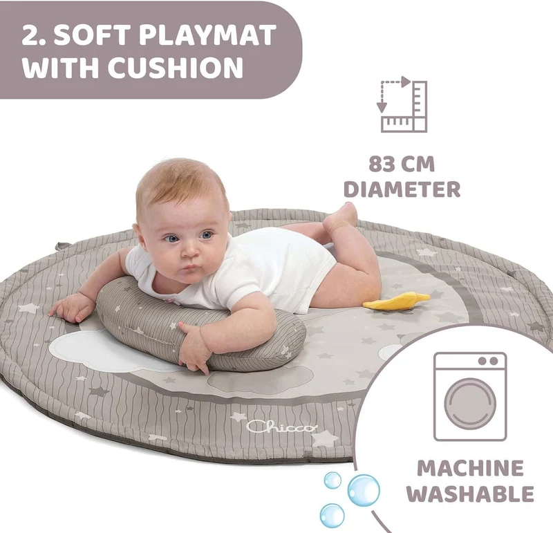 CHICCO Enjoy Colors Gym mata edukacyjna 3w1 + projektor