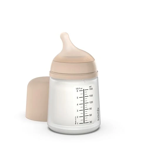 Suavinex Zero Zero butelka antykolkowa 180 ml S Light