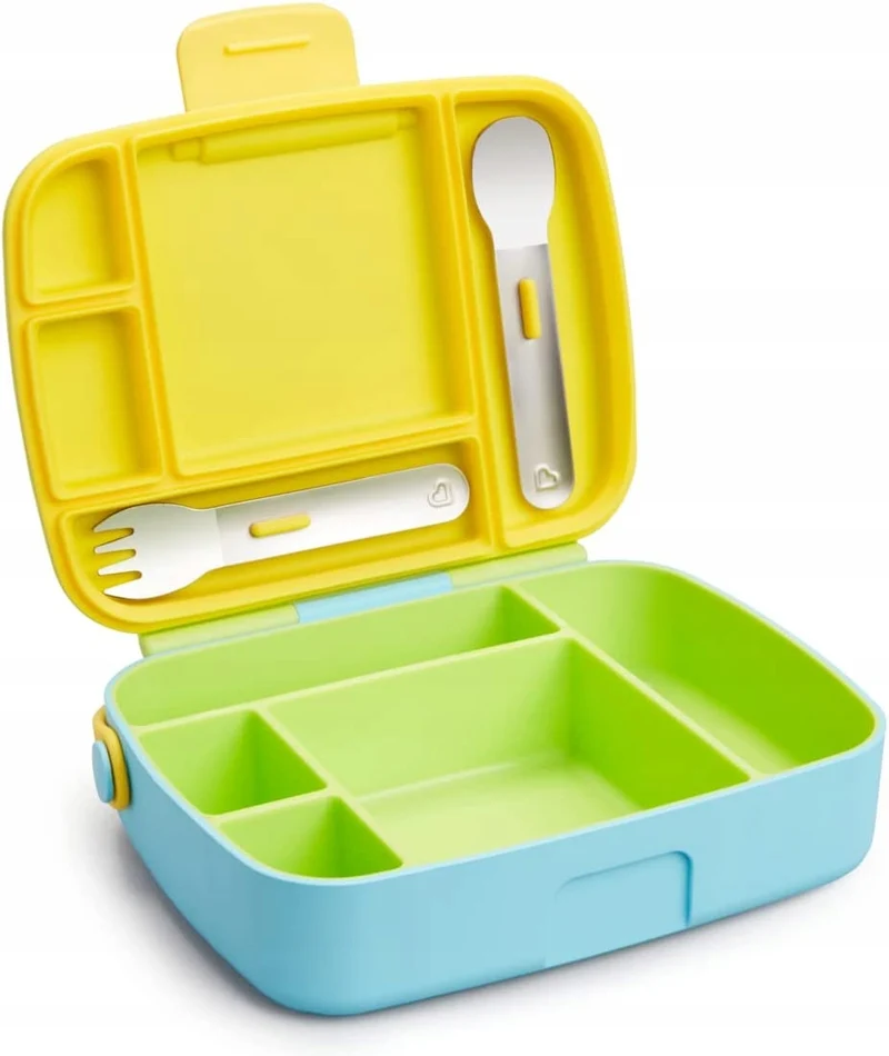 MUNCHKIN Bento Box śniadaniówka bez sztućców, 5 komór