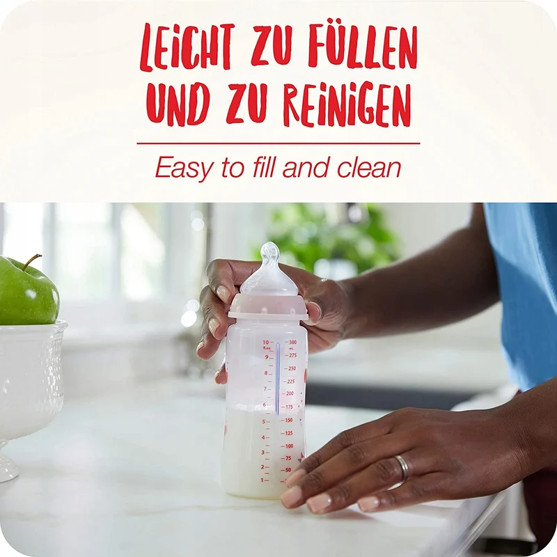 NUK No Colic zestaw butelek 3x 300 ml 0-6