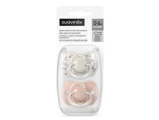 Suavinex SX Pro smoczki 0-6m x2