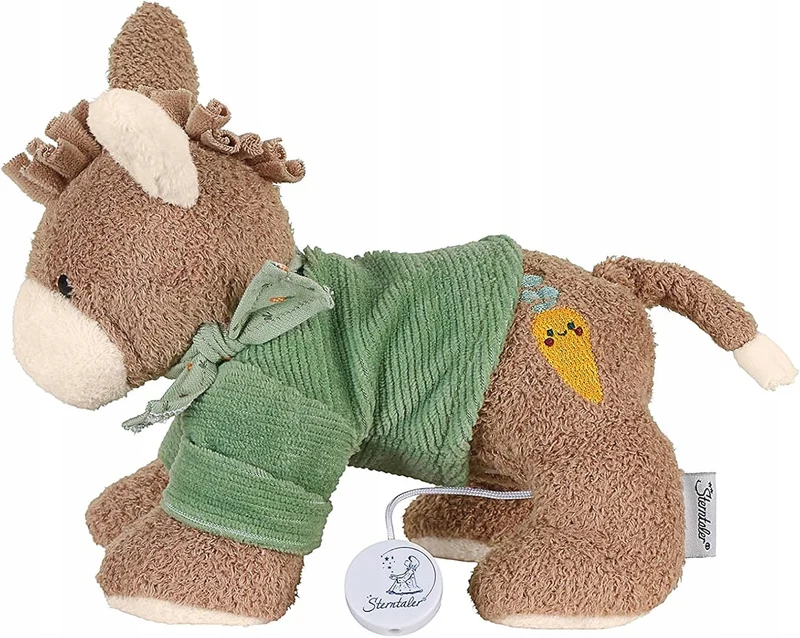 STERNTALER Osiołek Emmilius przytulanka z pozytywką "Dźwięk Ciszy" 20 cm