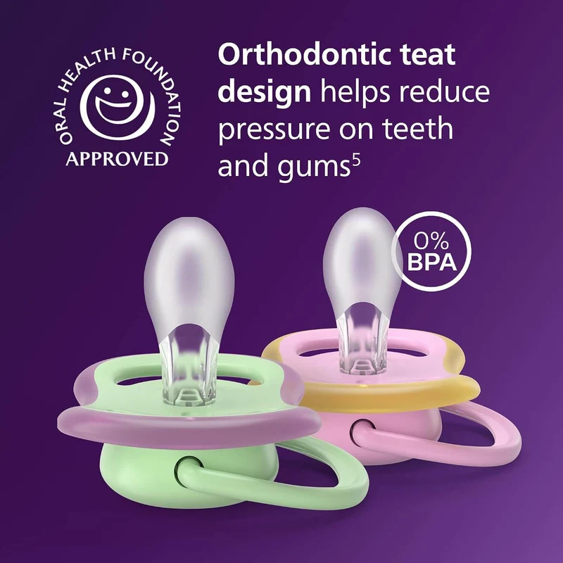 Philips Avent Ultra Air smoczki 6-18m x2