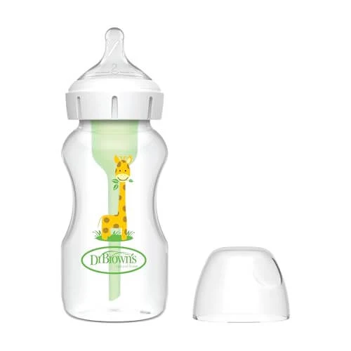 Dr. Brown's Options+ butelka szeroka 270 ml wolny przepływ Level 1