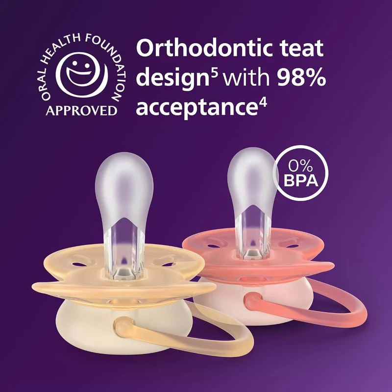 Philips Avent Ultra Air smoczki 0-6m x2