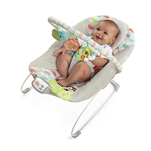 Bright Starts Happy Safari leżaczek dla niemowląt max 9kg