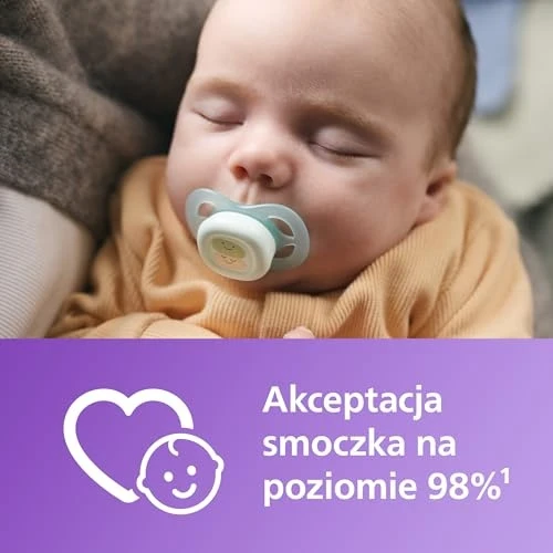 Philips Avent Ultra Start smoczek uspokajający x2 0-2m