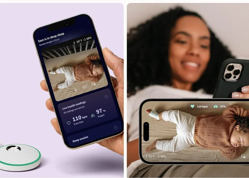 OWLET niania wideo Cam 2 + skarpety do pomiaru funkcji życiowych Dream Sock