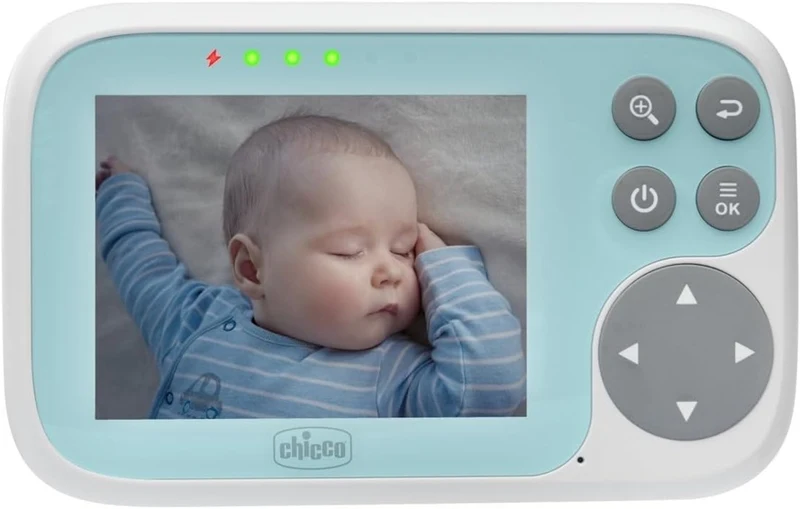CHICCO Video Baby Monitor niania elektroniczna 3,2" LCD FHSS