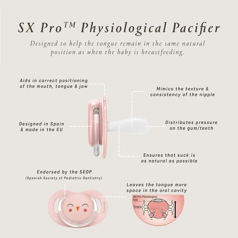 Suavinex Premium SX Pro smoczek silikonowy od 18 mies. zielony
