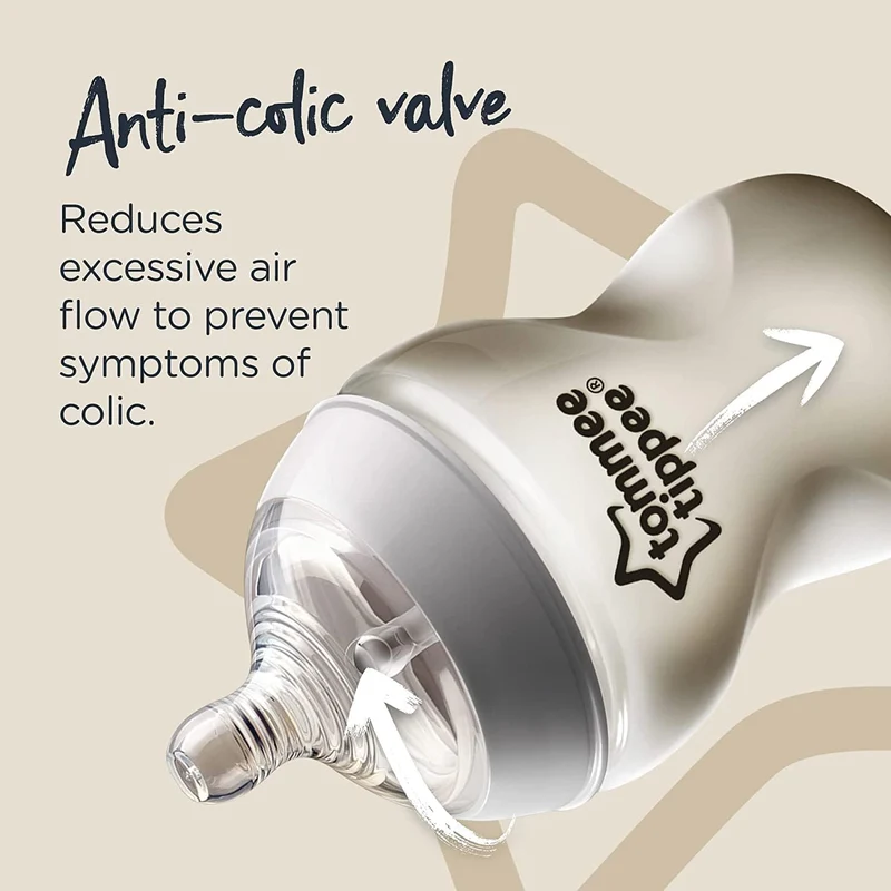 TOMMEE TIPPEE smoczki 0m+ x2 VariFlow Closer to Nature