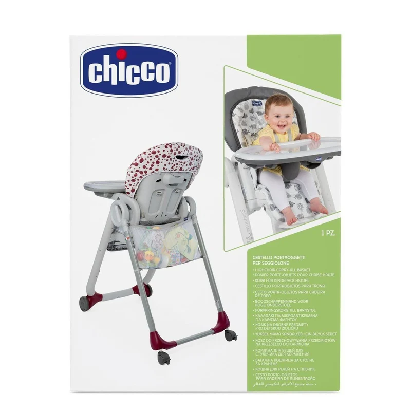 CHICCO siatka na zabawki do krzesełka do karmienia