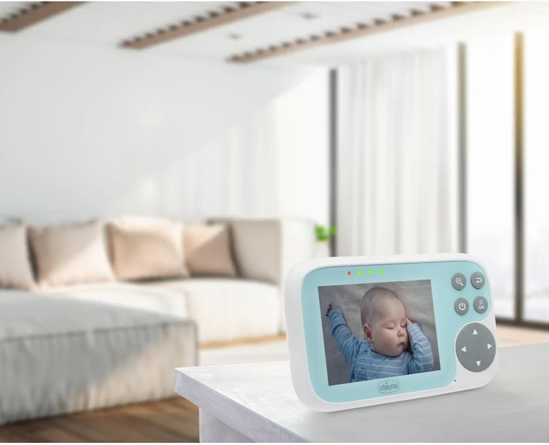 CHICCO Video Baby Monitor niania elektroniczna 3,2" LCD FHSS