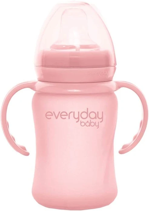 EVERYDAY BABY Sippy Cup szklany kubek niekapek 150 ml 6 m+