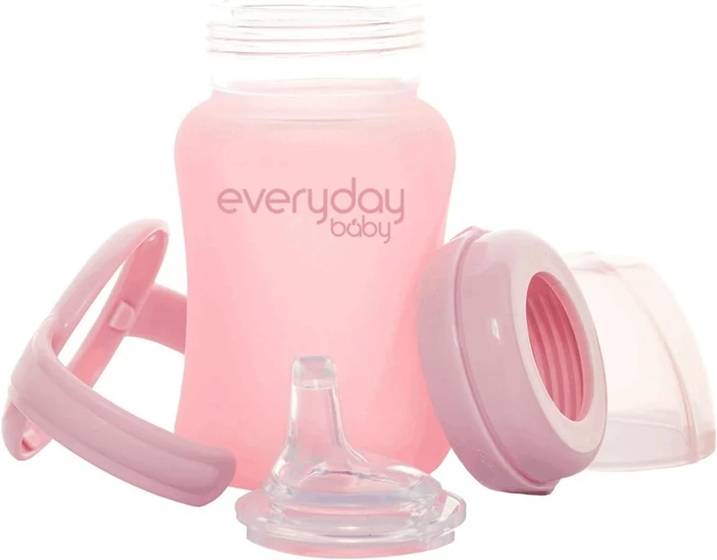 EVERYDAY BABY Sippy Cup szklany kubek niekapek 150 ml 6 m+