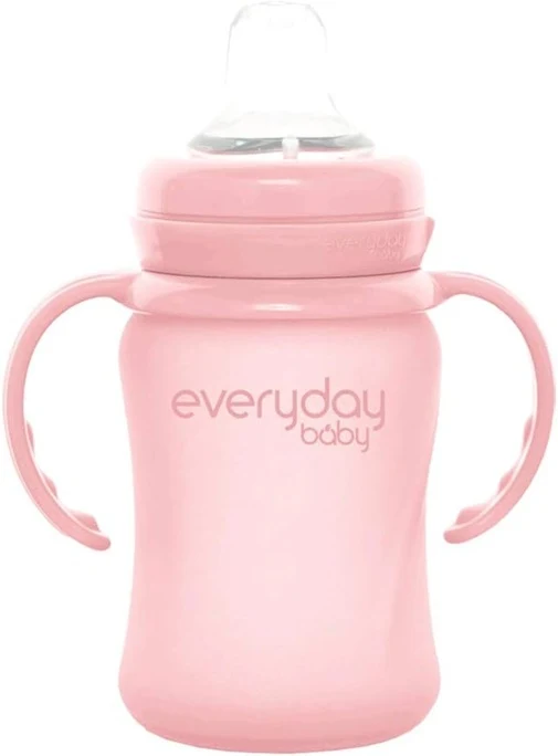 EVERYDAY BABY Sippy Cup szklany kubek niekapek 150 ml 6 m+