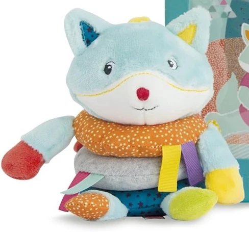 DOUDOU et COMPAGNIE pluszowa przytulanka LISEK 17 cm