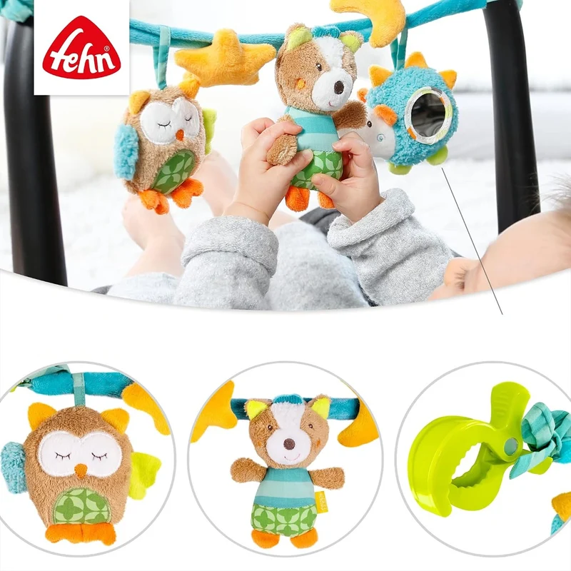 FEHN łańcuch zawieszka do wózka, łóżeczka, fotelika FehnLand ŚPIĄCY LAS 49 cm
