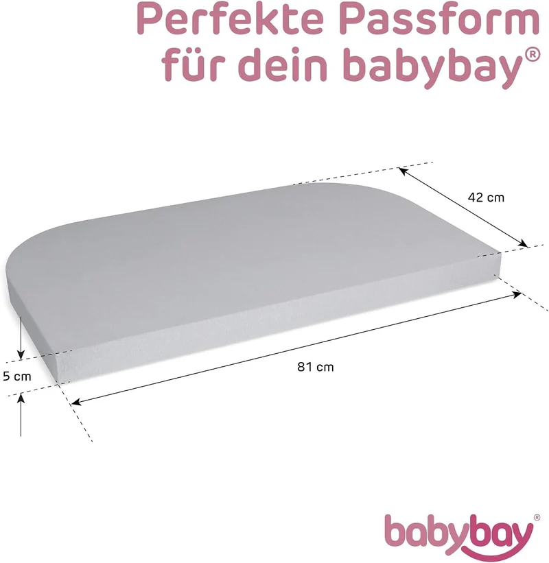 BABYBAY prześcieradło z gumką do Original 81x42 cm