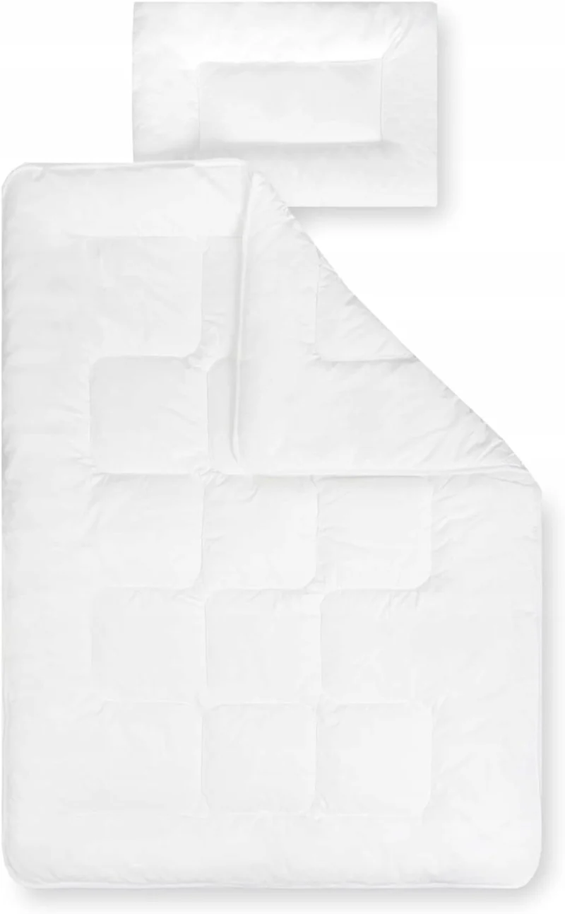 JULIUS ZOLLNER BASIC komplet poduszka i kołderka 100 x 135 cm/40 x 60 cm