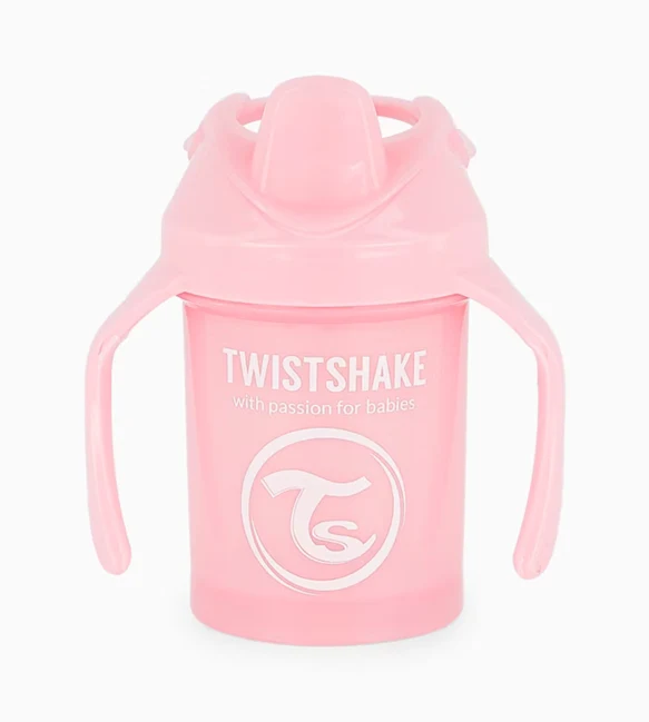 TWISTSHAKE Mini Cup kubek niekapek z ustnikiem i blenderem 230 ml 4 m+
