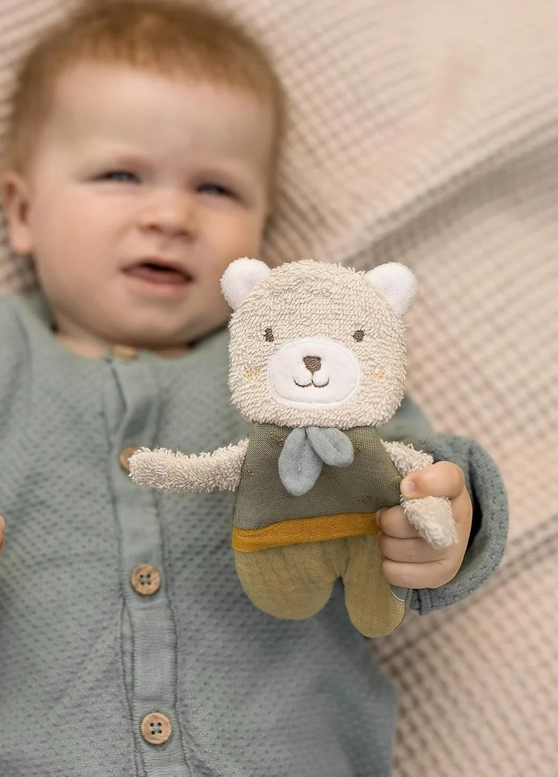 FEHN Natur szeleszczący chwytak z bawełny organicznej MIŚ 17 cm
