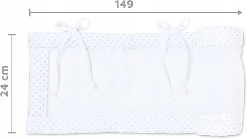 BABYBAY ochraniacz do łóżeczka 149x24cm