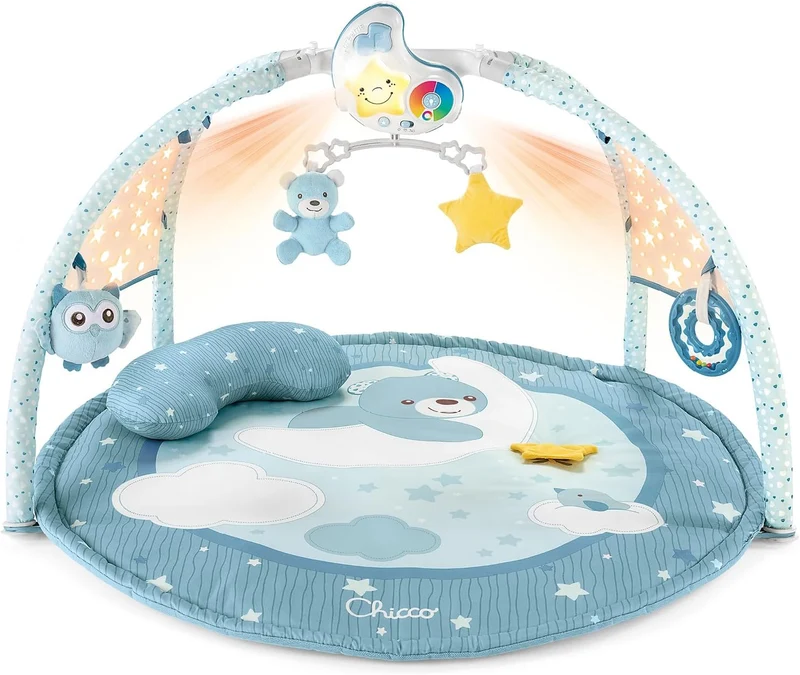 CHICCO Enjoy Colors Gym mata edukacyjna 3w1 + projektor