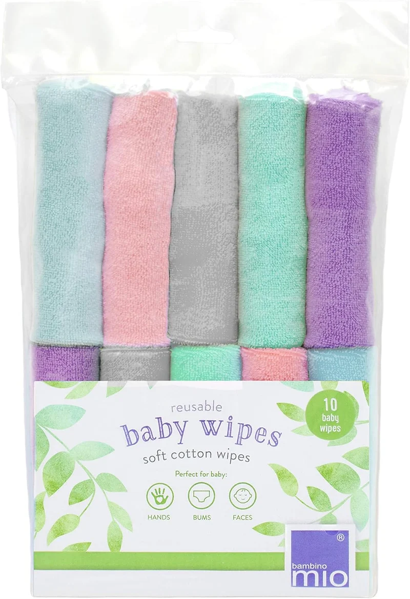 BAMBINO MIO chusteczki wielorazowe x10
