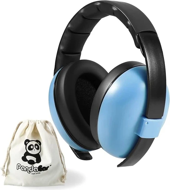 PANDAEAR słuchawki ochronne wygłuszające 0-36 m, 26 db + etui