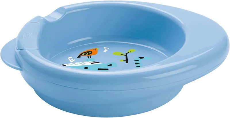 CHICCO Warmy Plate głęboki talerz utrzymujący ciepło 18 x 22 x 5 cm TYGRYS