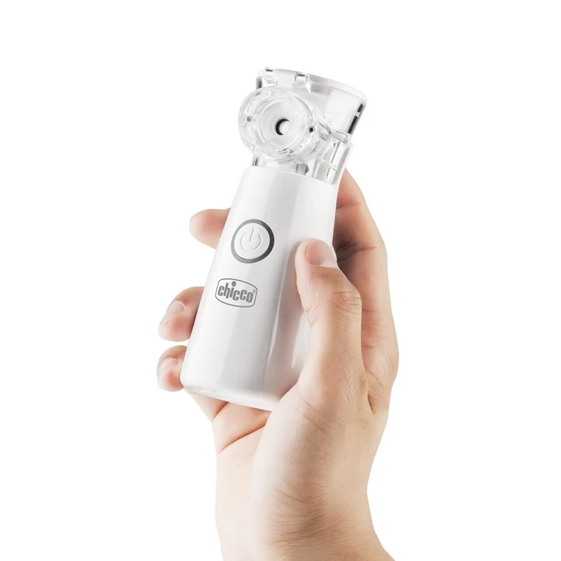 CHICCO EasyBreath Air Mesh kieszonkowy nebulizator 12,5 cm + etui
