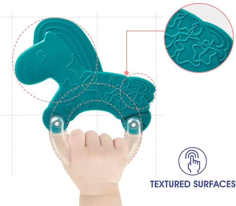 HAHALAND zestaw chwytaków i gryzaków z grzechotkami 10 sztuk