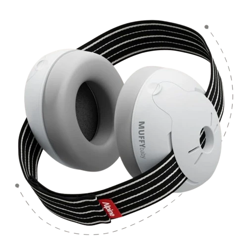 ALPINE Muffy Baby słuchawki ochronne dla dzieci 0-36 m 23db