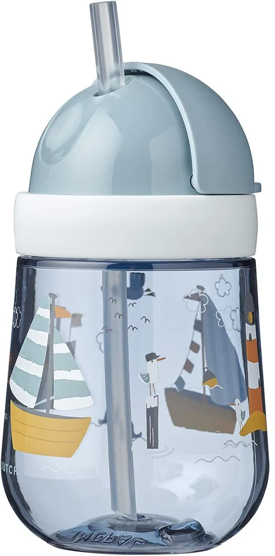 MEPAL Straw Cup kubek niekapek ze słomką 9 m+ 300 ml