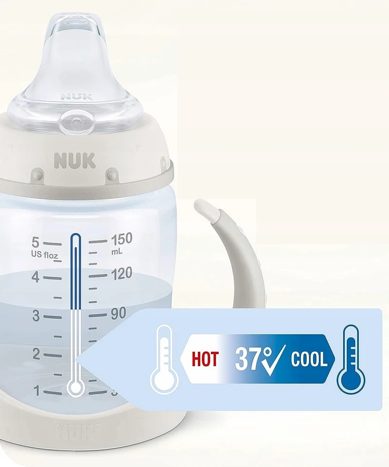 NUK Learner Cup Mickey KUBEK 150 ml wskaźnik temperatury 6 m+